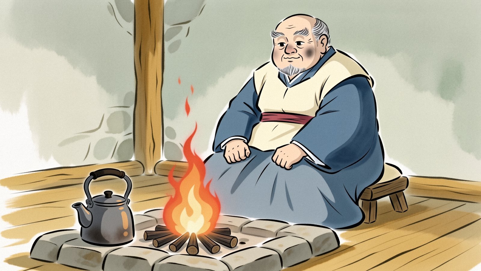 Even the Fire Has to Be Painted